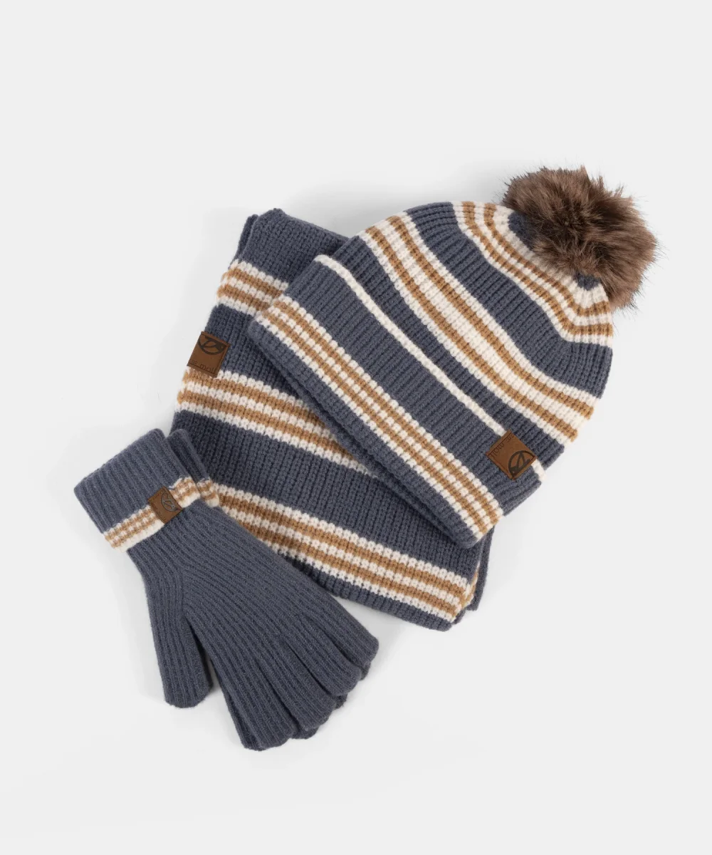 Pack Gorro, Guantes y Bufanda 252854 Navy Pepe Moll - Imagen 2