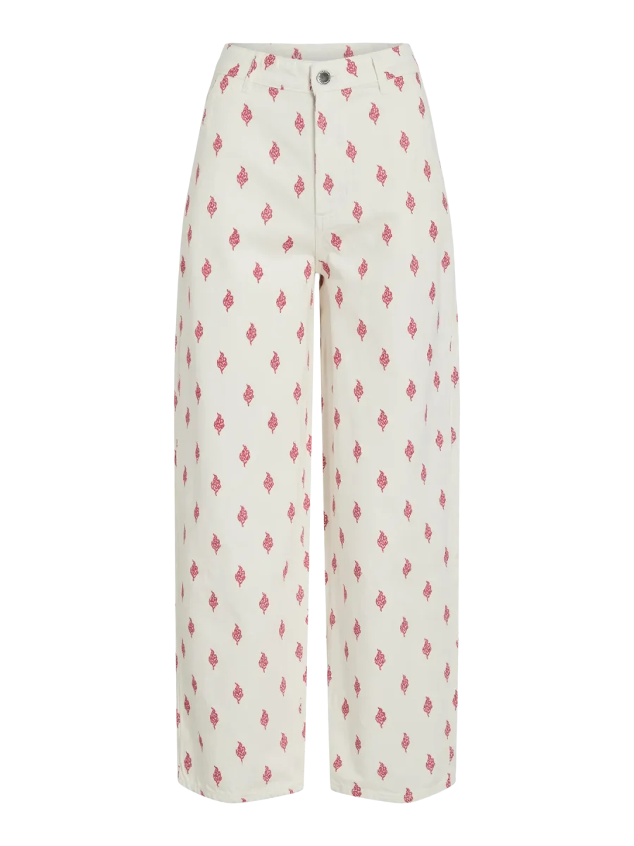 Pantalon Emma Denim Floral