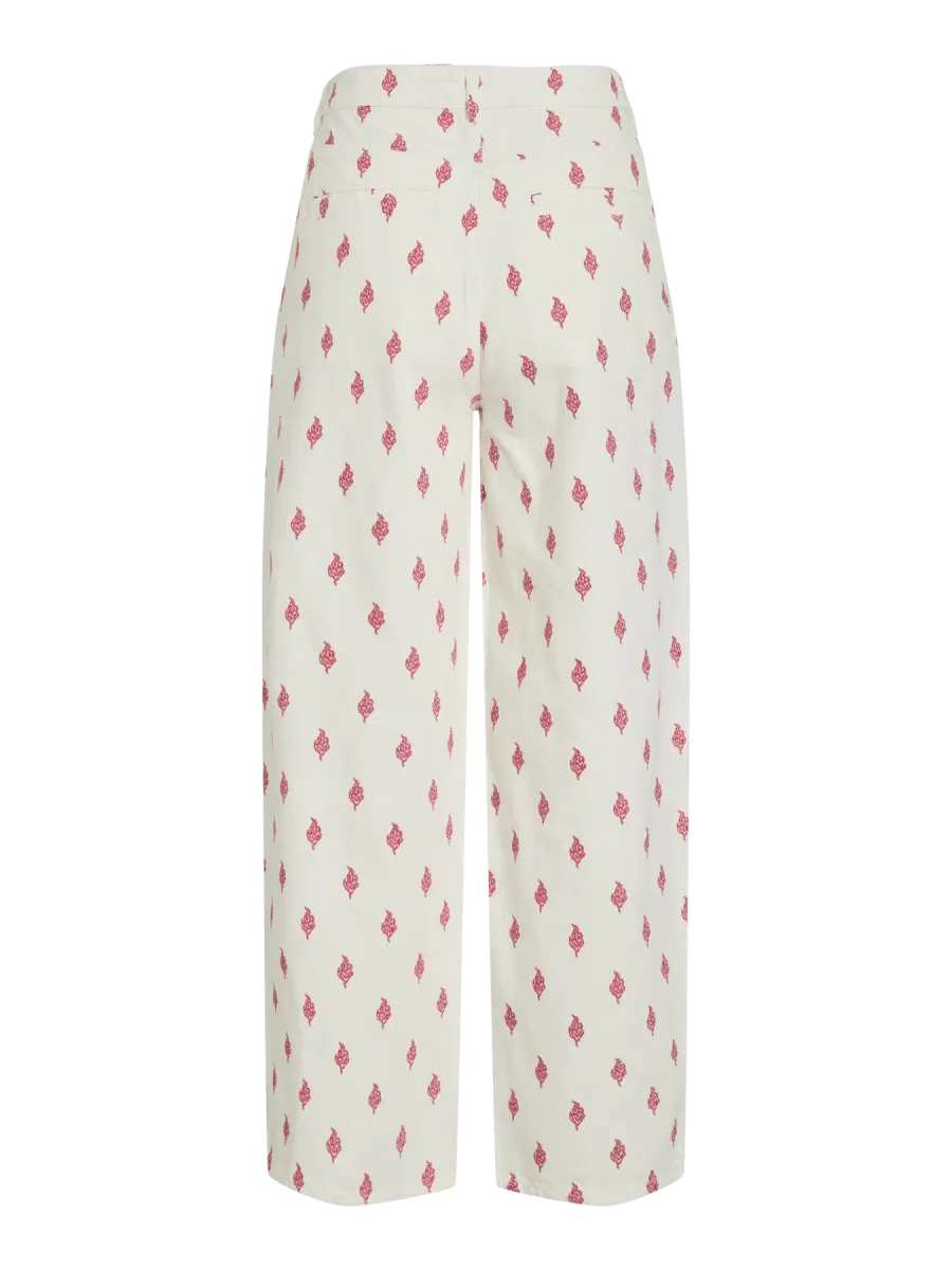 Pantalon Emma Denim Floral - Imagen 3