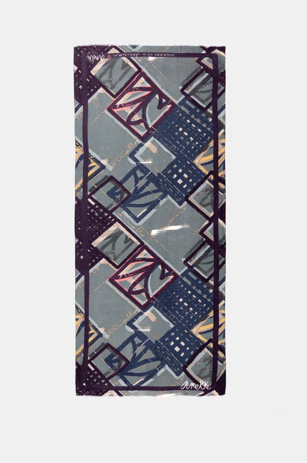 Phasmina Azul Estampada Anekke