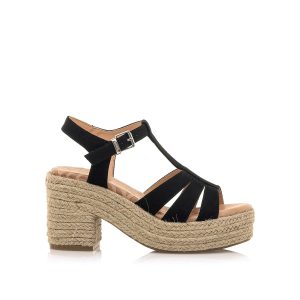 Sandalia Courtney Mustang Negro