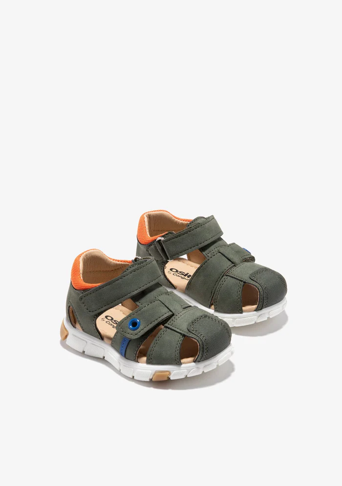 Sandalia de Bebe Kaki - Imagen 4