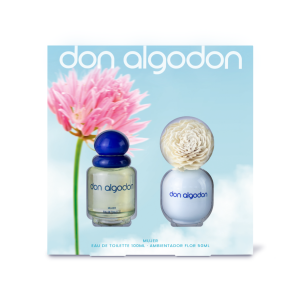 Set Colonia 100ml + Ambientador Flor Don Algodón