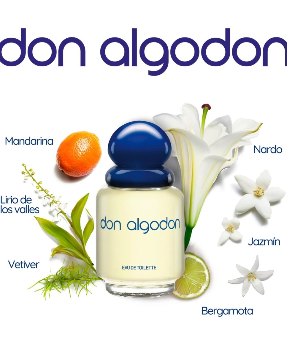 Set Colonia 100ml + Ambientador Flor Don Algodón - Imagen 4
