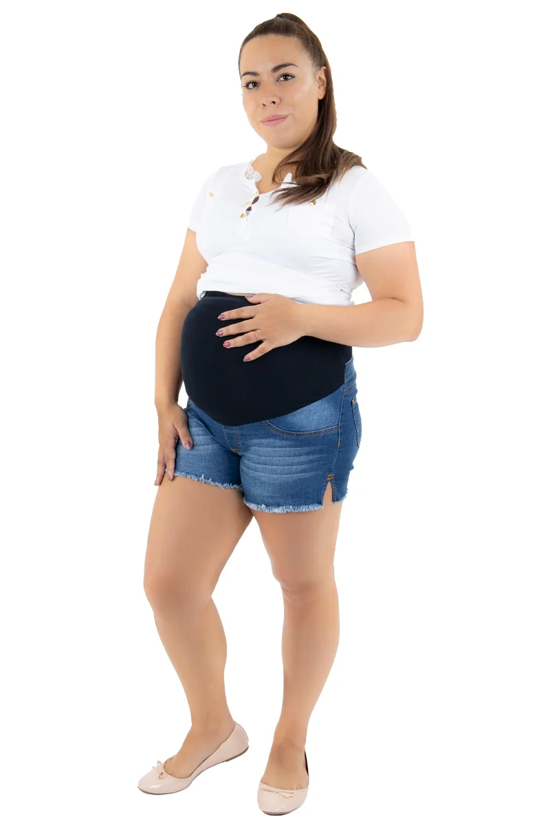 Short de Maternidad Moderno - Imagen 2