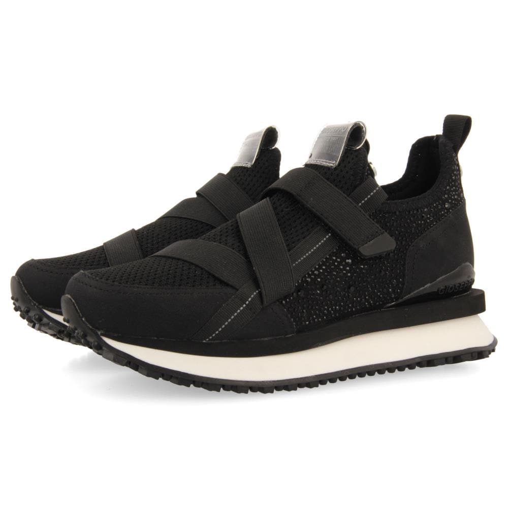Sneakers Calcetín Drongan 70888 Negras - Imagen 5