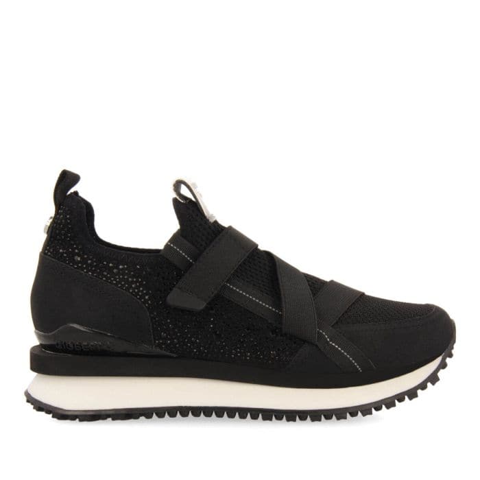 Sneakers Calcetín Drongan 70888 Negras - Imagen 2