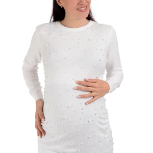 Sueter de Maternidad MAMA MIA Maternity Con Perlas