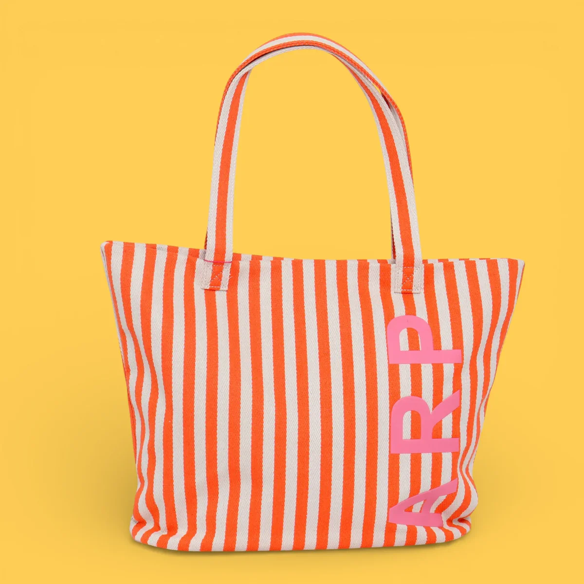 Tote Playa Rayas Naranja de Agatha Ruiz de la Prada - Imagen 2