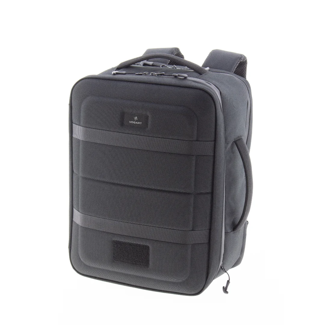 Mochila Extensible de viaje cabina Ryanair - Vueling - Vogart Defender (40 x 30 x 20/25 cm) - Imagen 2