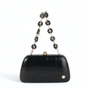 Bolso de Fiesta tipo Clutch Volum Elia Negro