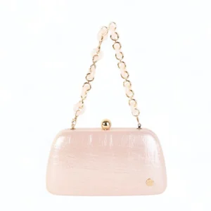 Bolso de Fiesta tipo Clutch Volum Elia Nude