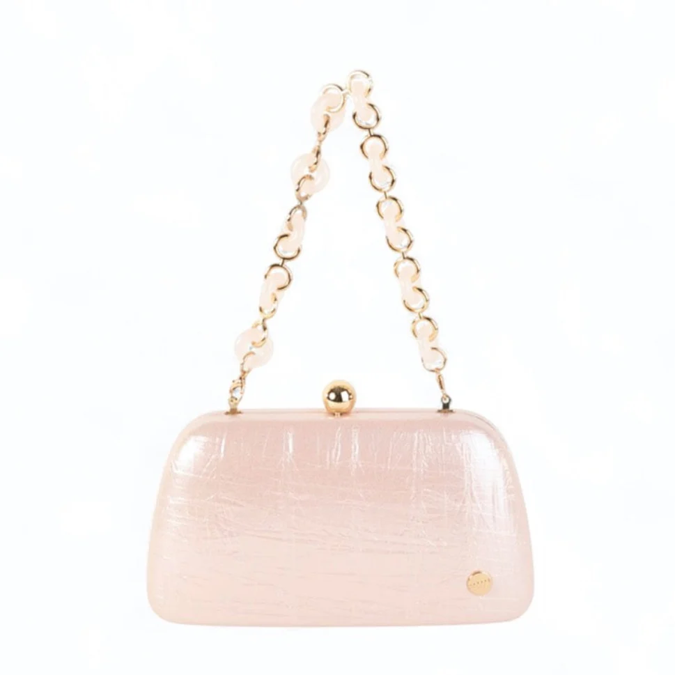 Bolso de Fiesta tipo Clutch Volum Elia Nude