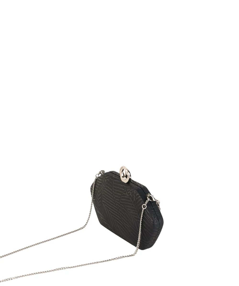 Bolso de Fiesta tipo Clutch Volum Dione Negro - Imagen 4