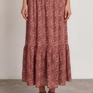 Falda VOILÉ rosa palo