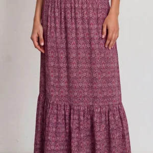 Falda VOILÉ fucsia