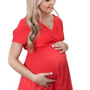 Blusa de Lactancia MAMA MIA Maternity De Escote Cruzado
