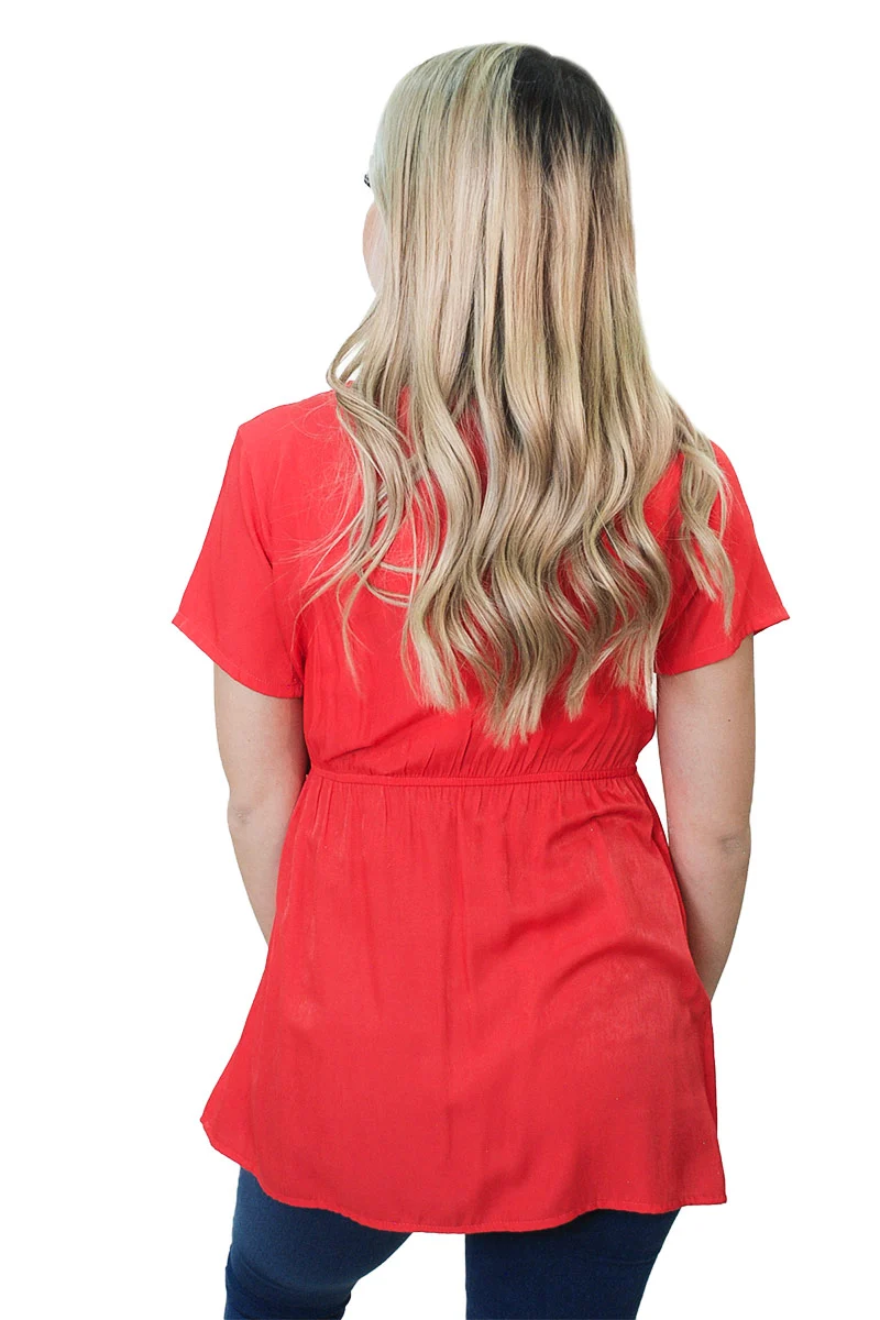 Blusa de Lactancia MAMA MIA Maternity De Escote Cruzado - Imagen 5