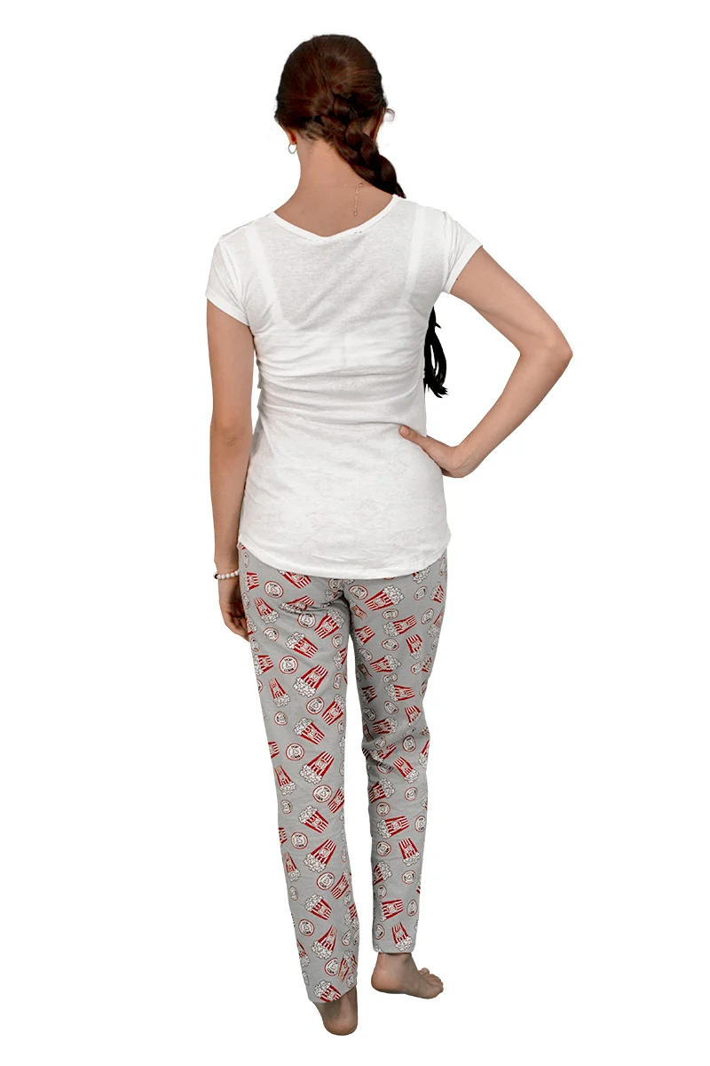Pijama de Lactancia con Estampado - Imagen 4