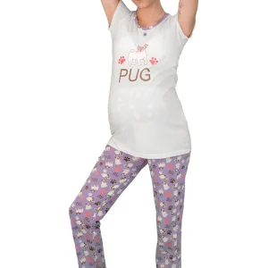 Pijama de Maternidad con Estampado
