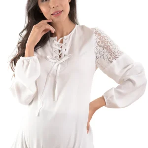 Blusa Para Embarazada Casual De Manga Larga