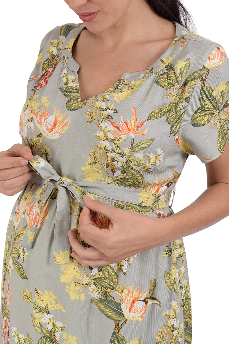 Blusa manga corta con estampado Floral - Imagen 5