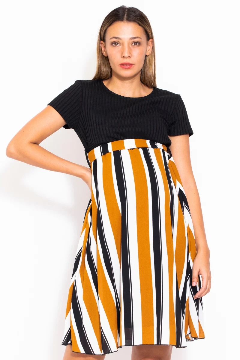 VESTIDO DE EMBARAZO "TABLAS NC" - Imagen 2