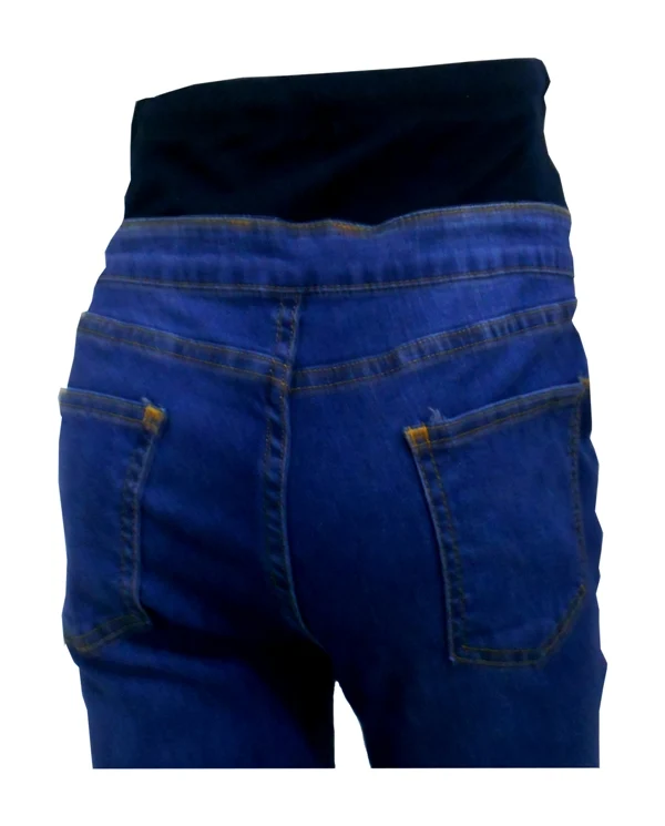 "Skinny Jeans de embarazo MAMA MIA Maternity Estilo Rasgado " - Imagen 5