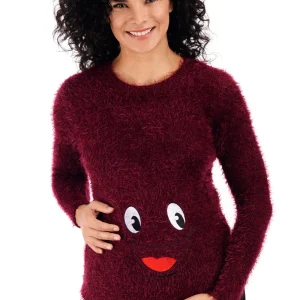 Sueter MAMA MIA Maternity Con Estampado de Sonrisa