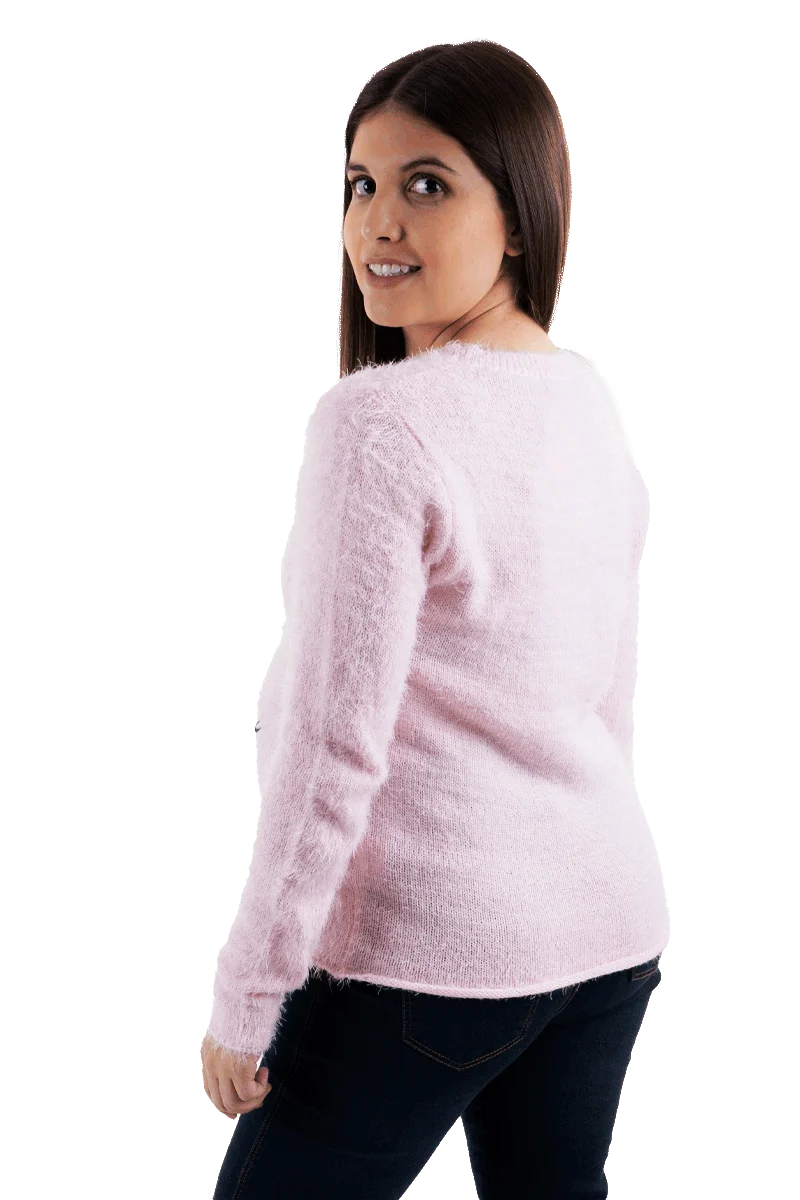 Sueter MAMA MIA Maternity Con Estampado de Carita - Imagen 4