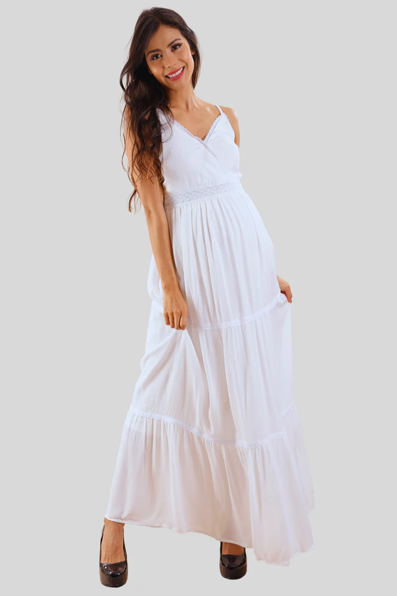 VESTIDO DE EMBARAZO "LET THERE BE LIGHT" - Imagen 4