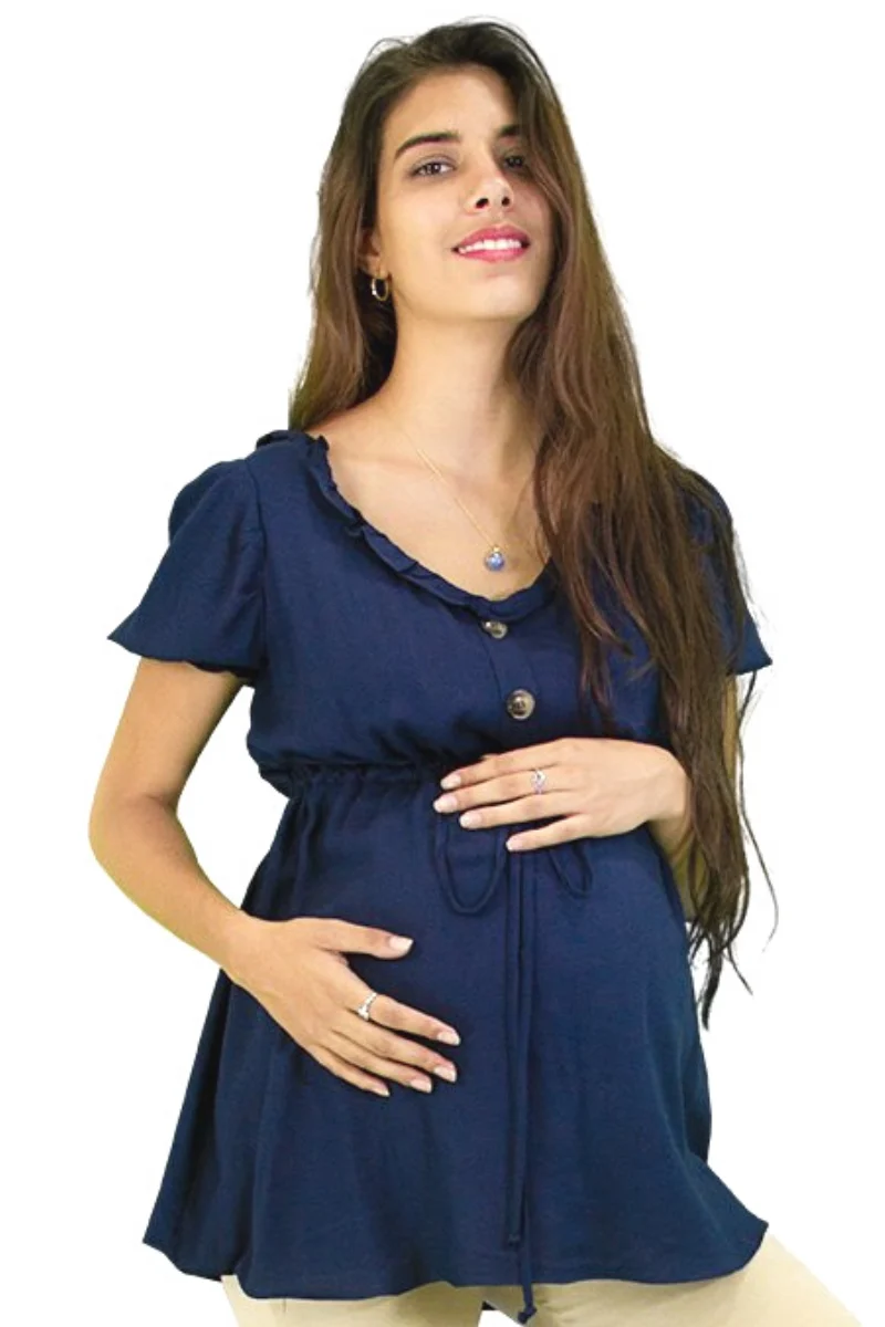 Blusa de Maternidad MAMA MIA Maternity de manga - Imagen 3