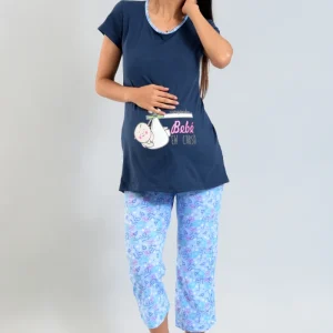 Pijama de Maternidad "Drawings"