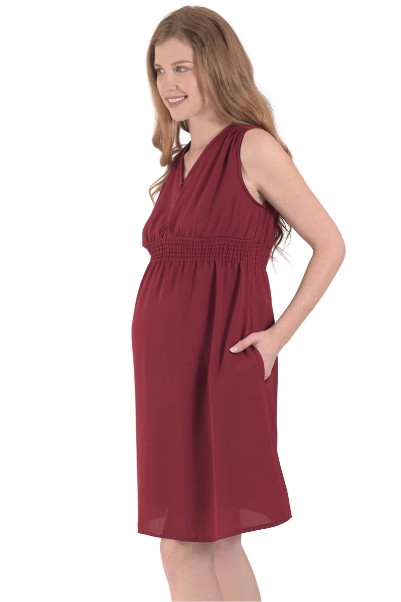 Vestido de maternidad Corto Mama Mia Maternity - Imagen 3