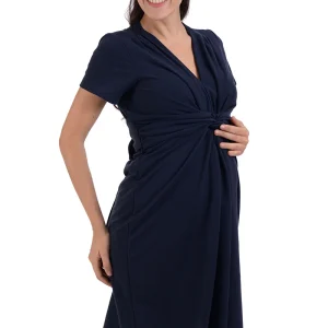 VESTIDO DE EMBARAZO "MOÑO"