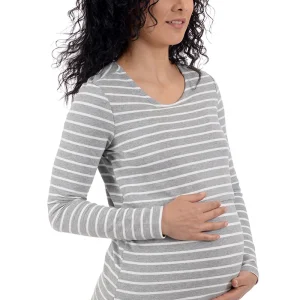 Playera de Lactancia de manga larga para mamá MAMA MIA Maternity