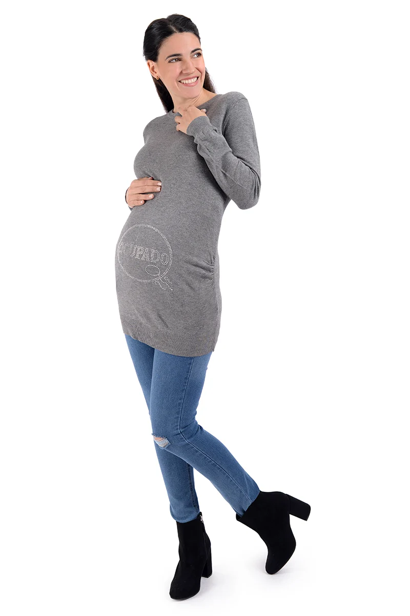 Sueter para embarazada MAMA MIA Maternity "Modo Ocupado" - Imagen 5