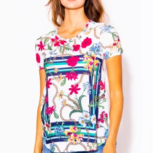 Blusa De Flores Maternidad