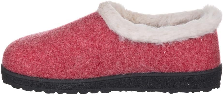 Zapatilla Cerrada Fieltro Burdeos - Imagen 6