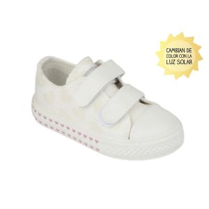 Zapatillas Bebé Solar Blanco