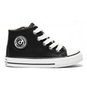 Zapatillas Altas Unisex Napa Negro