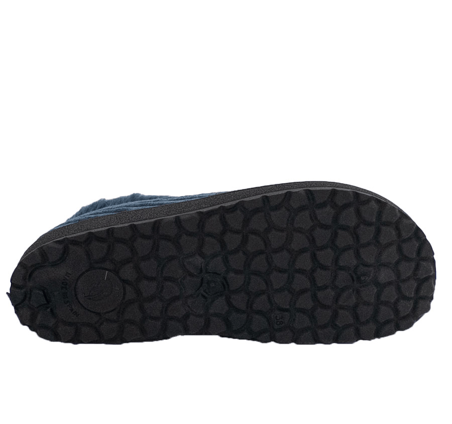 Zapatillas de Casa Plumaflex Pana Azul 80058 Cerrada - Imagen 5