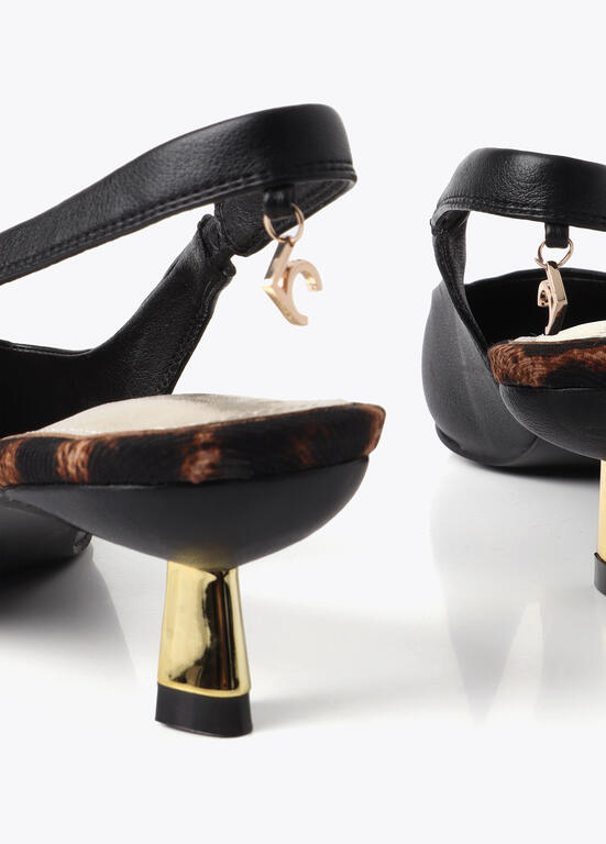 Zapato Tacón Destalonado con Tachas Lola Casademunt - Imagen 7