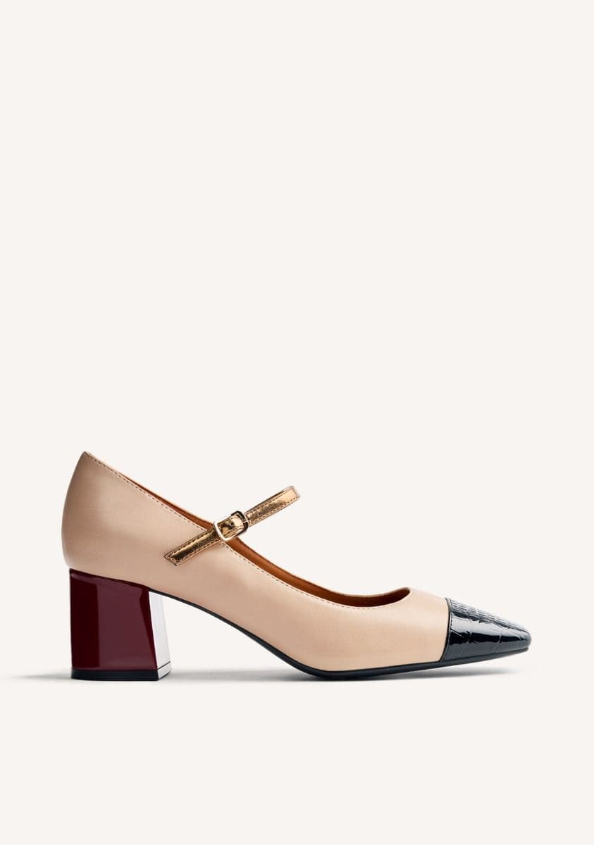 Zapatos Mary-Jane Contrastes Oklee Gioseppo - Imagen 2