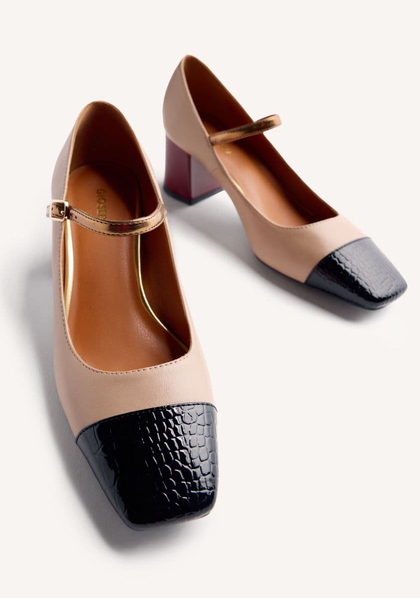 Zapatos Mary-Jane Contrastes Oklee Gioseppo - Imagen 7
