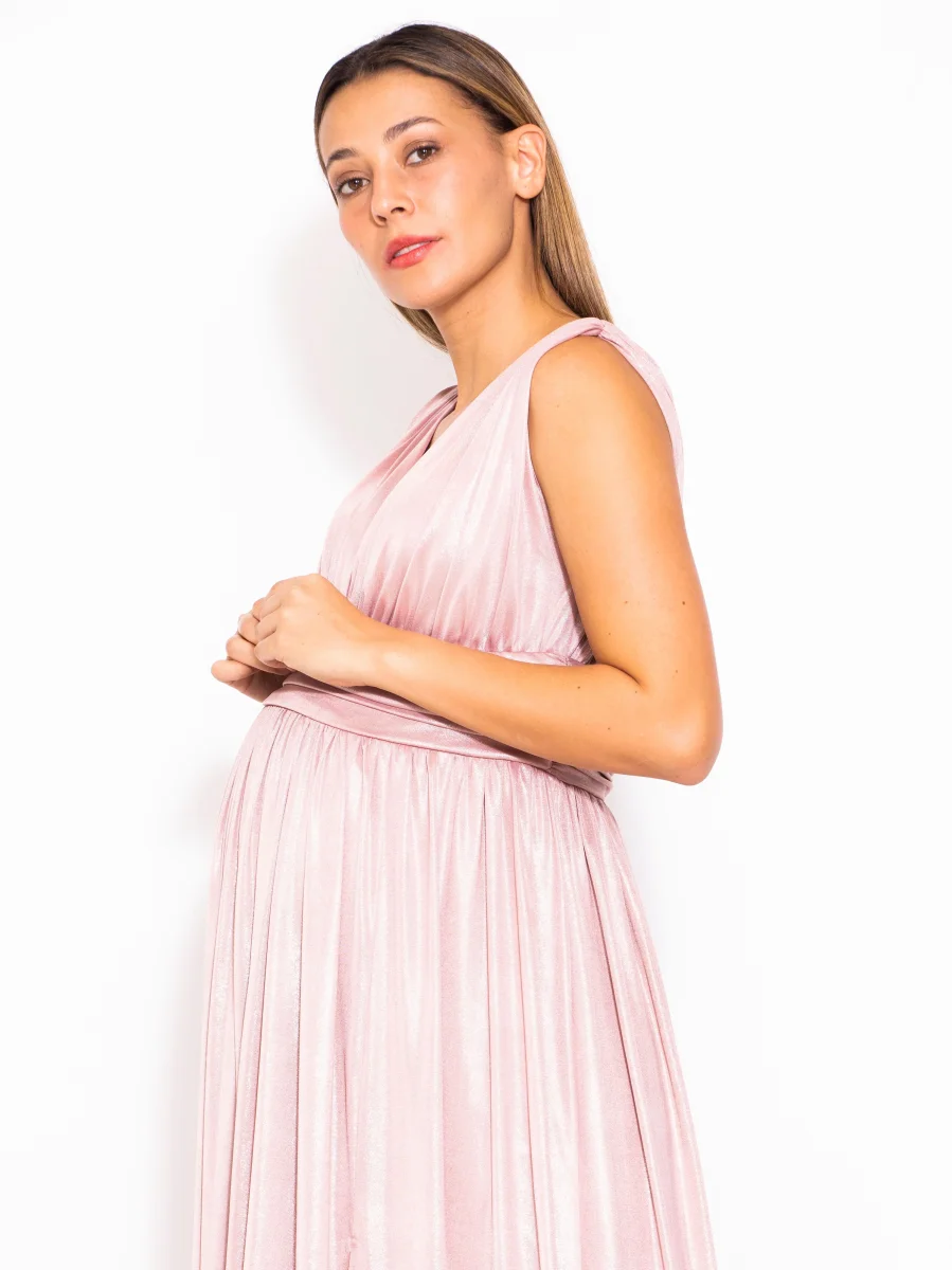Vestido De Fiesta Champagne - Imagen 3