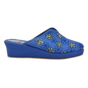 Zapatilla chinela o destalonada con cuña 5 cm Alcalde-8025