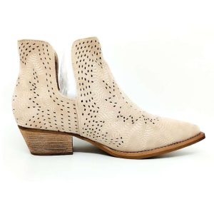 Botín de cowboy con tacón cubano 5 cm Alta Moda Y3217