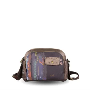 Bandolera pequeña Ventis Artline Marrón