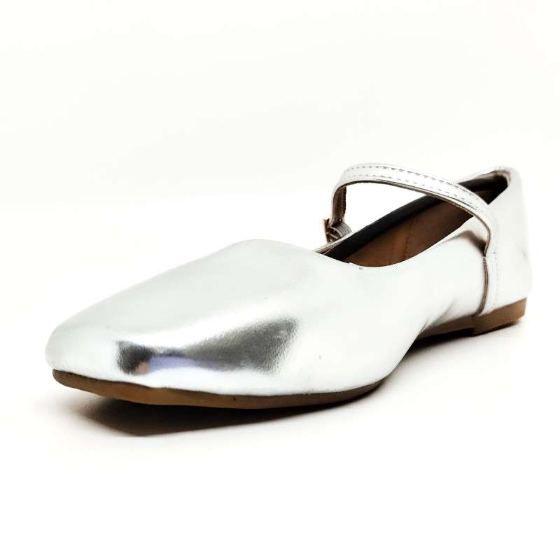 Bailarina plana con hebilla Bellamica Shoes J20017 - Imagen 3